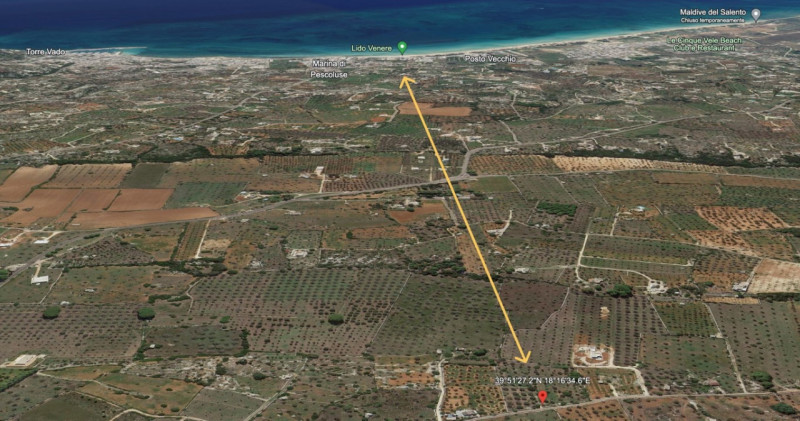 Immagine 4 di Terreno in vendita  in Via Leopaldi, Salve LE, Italia a Salve