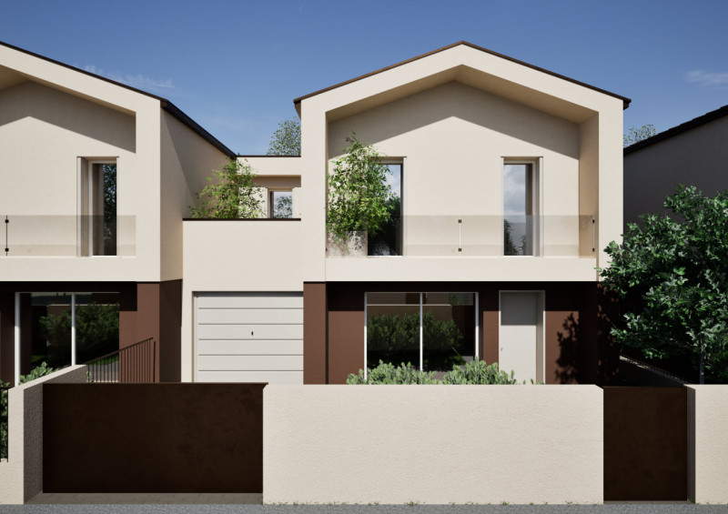 Immagine 1 di Casa bifamiliare in vendita  a Lonigo