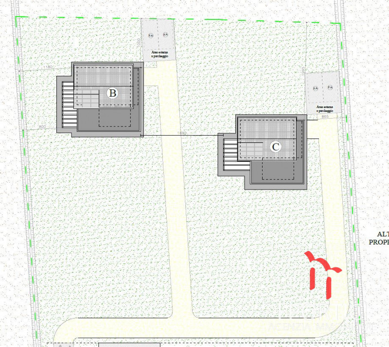 Immagine 6 di Terreno in vendita  in Via Tiepolo a Scorzè