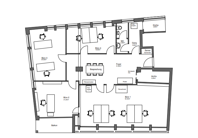 Immagine 6 di Ufficio in affitto  in Piazza Vittoria a Bolzano