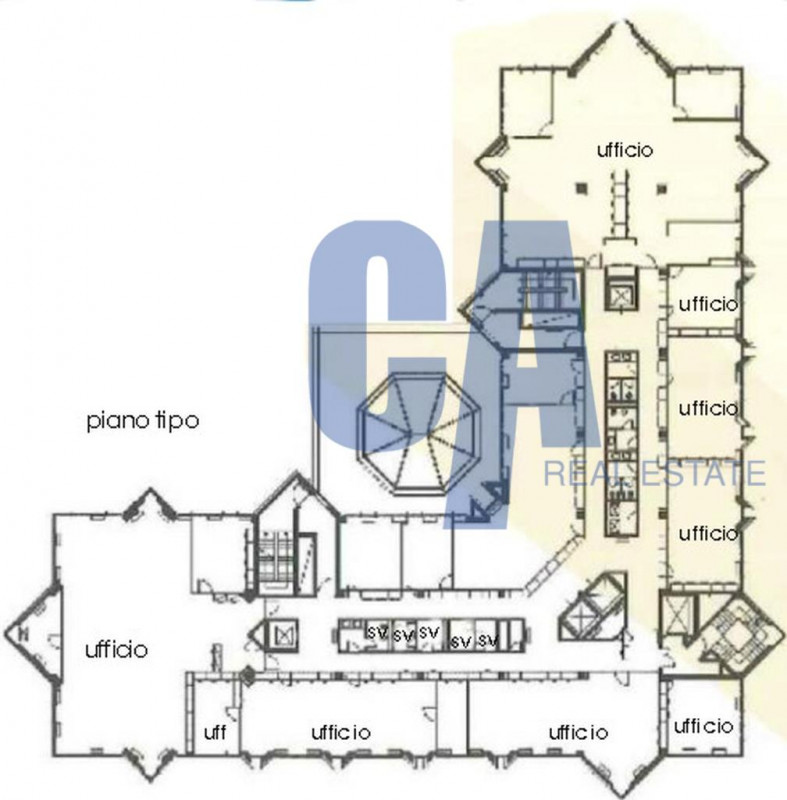 Immagine 24 di Ufficio in affitto  in VIA CANTU' CESARE a Cinisello Balsamo
