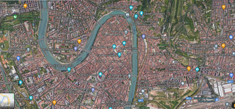 Immagine 8 di Garage in vendita  in VIA STRADELLA LOBBIA N. 16 a Verona