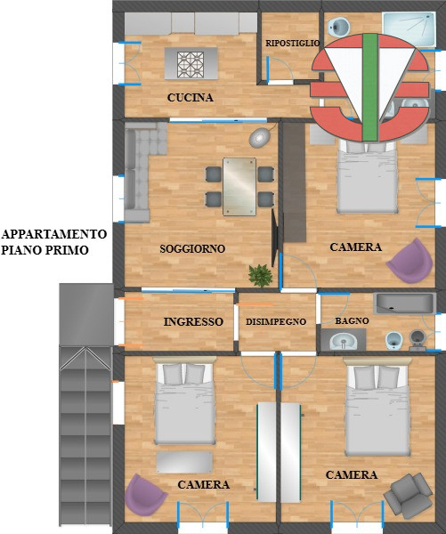 Immagine 10 di Casa indipendente in vendita  a Trebaseleghe