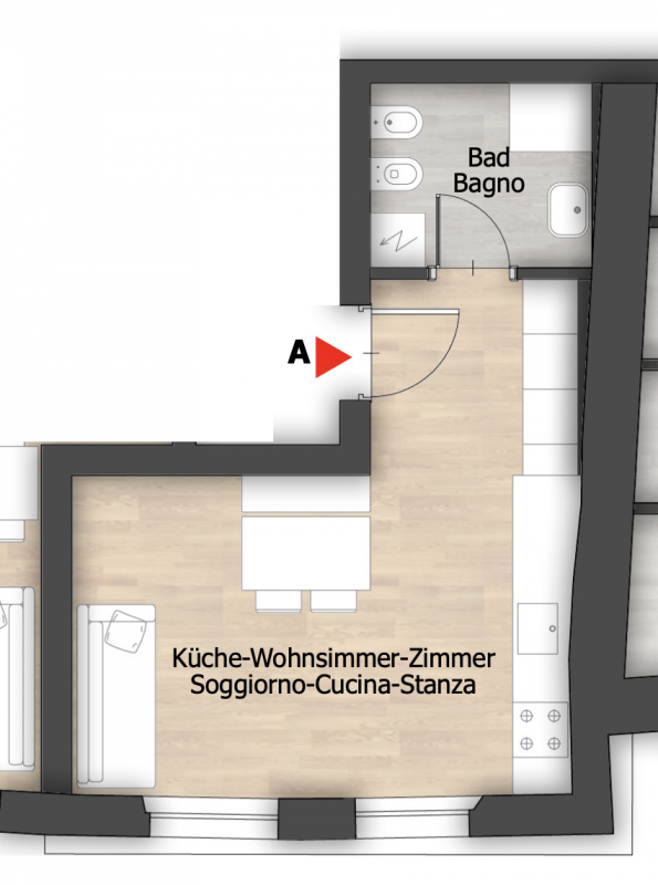 Immagine 9 di Appartamento in vendita  in Gleno a Montagna .Montan.