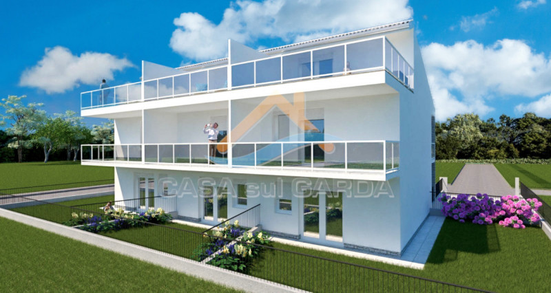 Immagine 1 di Villetta a schiera in vendita  in Via Sposetti a Desenzano Del Garda