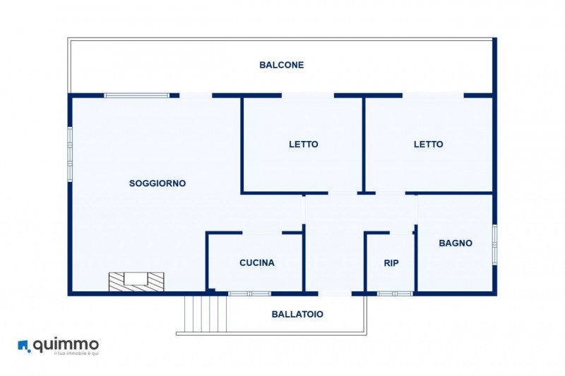 Immagine 1 di Appartamento in vendita  in Via Antonio Gramsci, N. 50 a Foligno