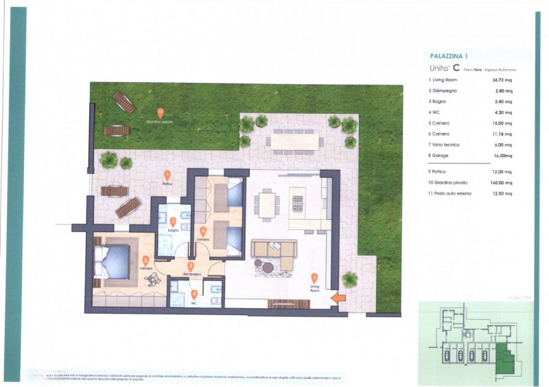 Immagine 8 di Appartamento in vendita  in via Capriccio a Vigonza