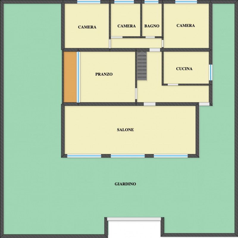 Immagine 10 di Casa indipendente in vendita  in Via delle Marche a Perugia