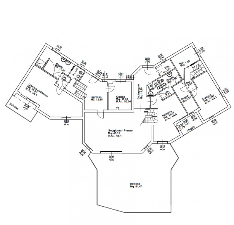 Immagine 44 di Villa in vendita  in Via Madresca 7 a Inverigo