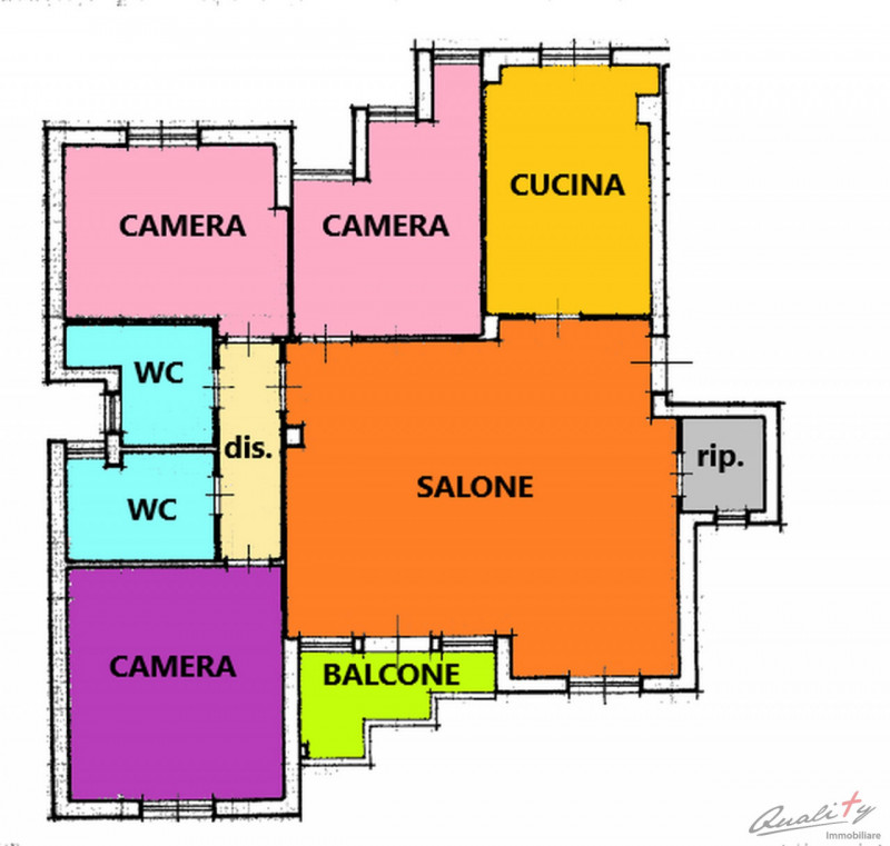 Immagine 33 di Appartamento in vendita  in via Ferdinando Innocenti 28 a Roma