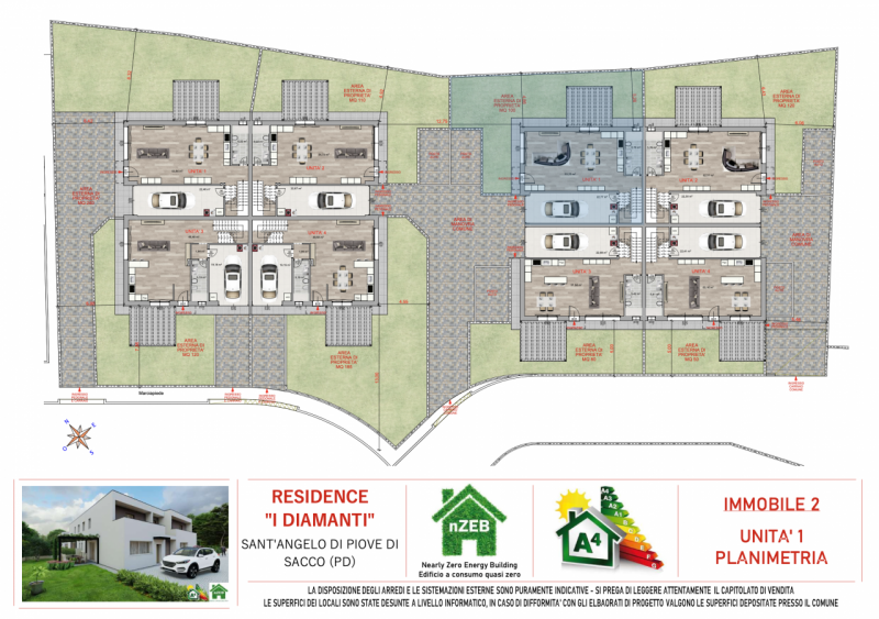 Immagine 10 di Casa quadrifamiliare in vendita  a Sant'angelo Di Piove Di Sacco