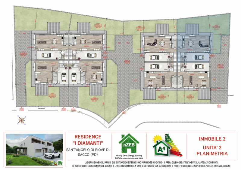 Immagine 12 di Casa quadrifamiliare in vendita  a Sant'angelo Di Piove Di Sacco