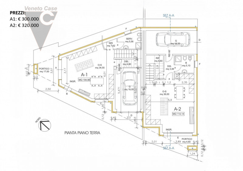 Immagine 15 di Casa bifamiliare in vendita  a Sant'angelo Di Piove Di Sacco