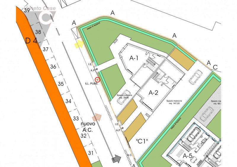 Immagine 17 di Casa bifamiliare in vendita  a Sant'angelo Di Piove Di Sacco
