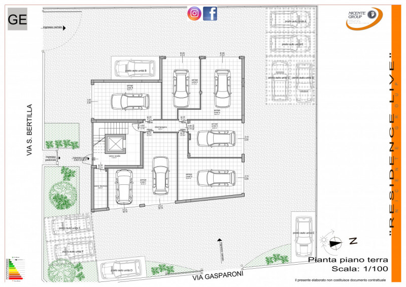 Immagine 20 di Attico in vendita  in via Gasparoni a Vicenza