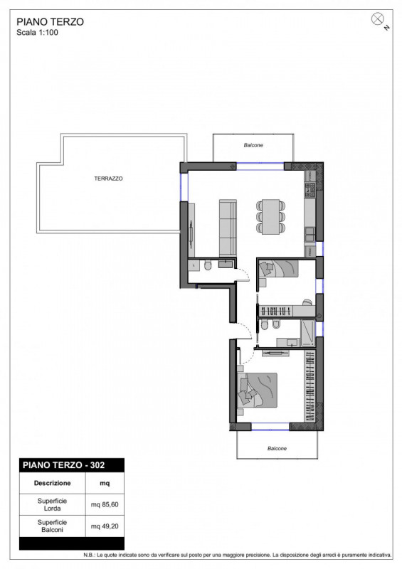 Immagine 9 di Appartamento in vendita  in VIA MONTE VELINO a Pescara