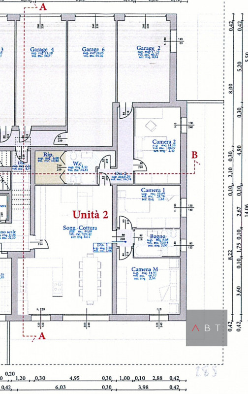 Immagine 2 di Appartamento in vendita  a Massanzago