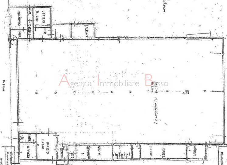 Immagine 2 di Capannone industriale in vendita  in VIA PRAIBOLE a Limena