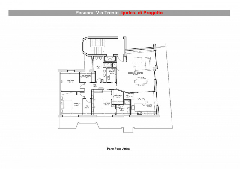 Immagine 17 di Appartamento in vendita  in VIA TRENTO a Pescara