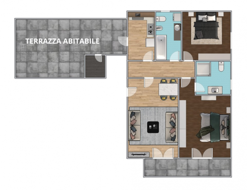 Immagine 20 di Appartamento in vendita  in Via Giovanni Comisso a Paese