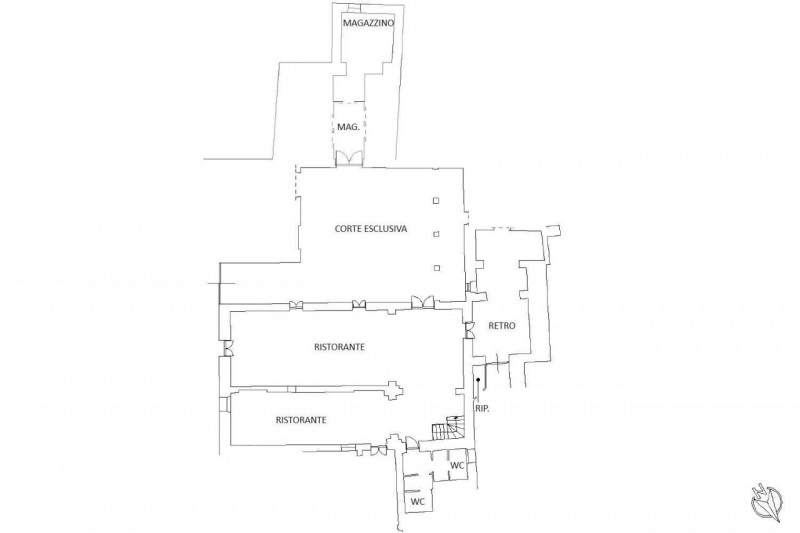 Immagine 15 di Attività commerciale in vendita  in Via Cairoli n.38/Via del Campo, N. snc a Foligno
