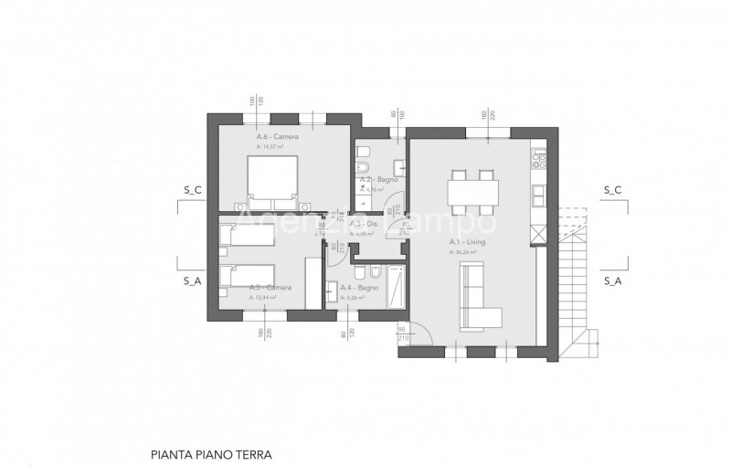 Immagine 3 di Casa bifamiliare in vendita  in Via Villa di Summaga a Portogruaro