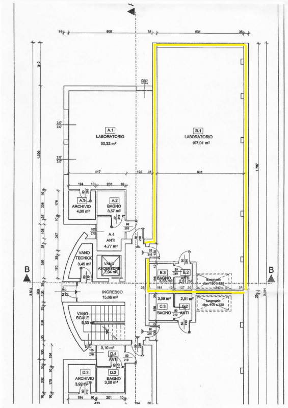 Immagine 16 di Laboratorio in vendita  in Via Misurina a Mestrino