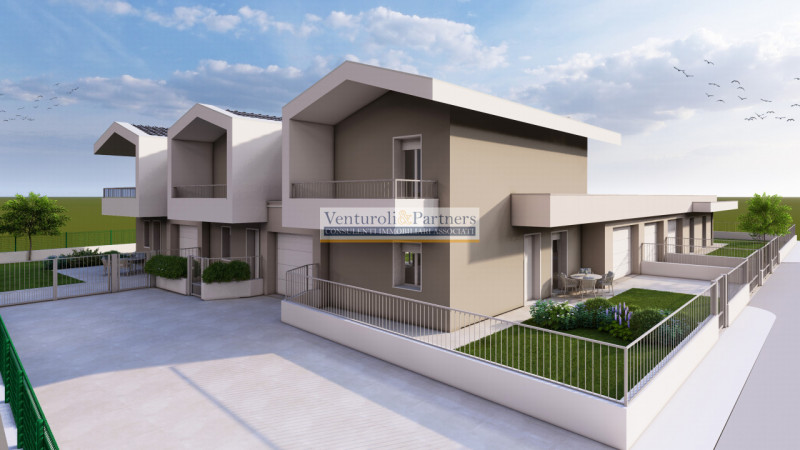 Immagine 1 di Villetta a schiera in vendita  in via sant eurosia a Lonato del Garda