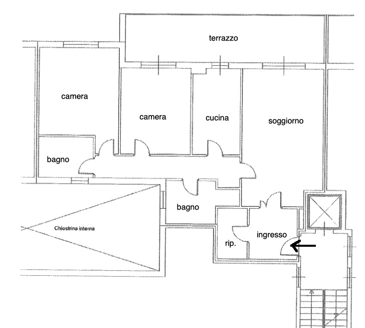 Immagine 24 di Appartamento in vendita  in Largo Salvatore Zappalà a Roma