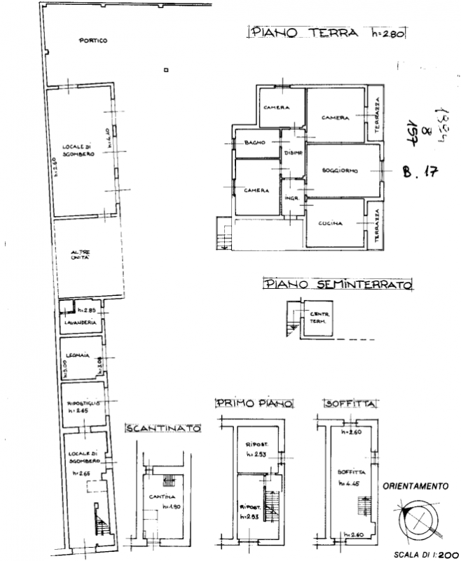 Immagine 21 di Casa trifamiliare in vendita  in Via Leopardi a Cormons