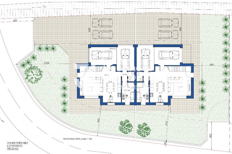 Immagine 7 di Terreno in vendita  in Via Carso a Trevignano
