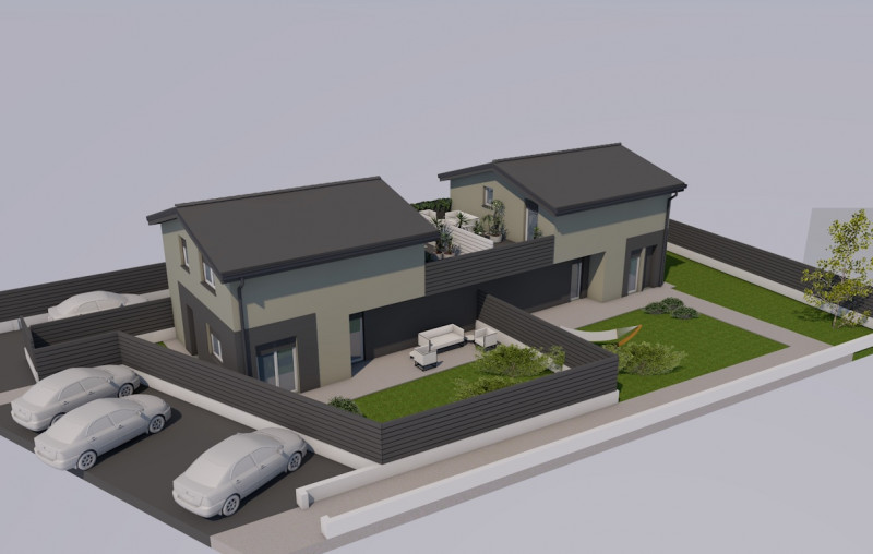 Immagine 2 di Villetta a schiera in vendita  in Via Magenta a Vigasio