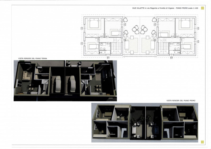 Immagine 7 di Villetta a schiera in vendita  in Via Magenta a Vigasio
