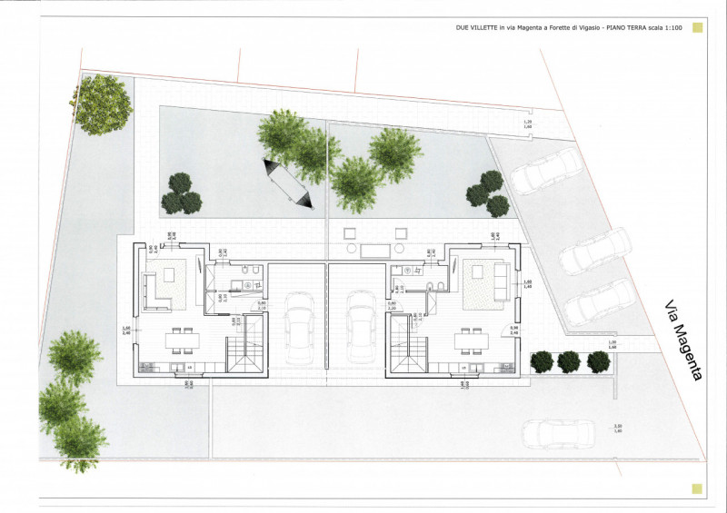 Immagine 8 di Villetta a schiera in vendita  in Via Magenta a Vigasio