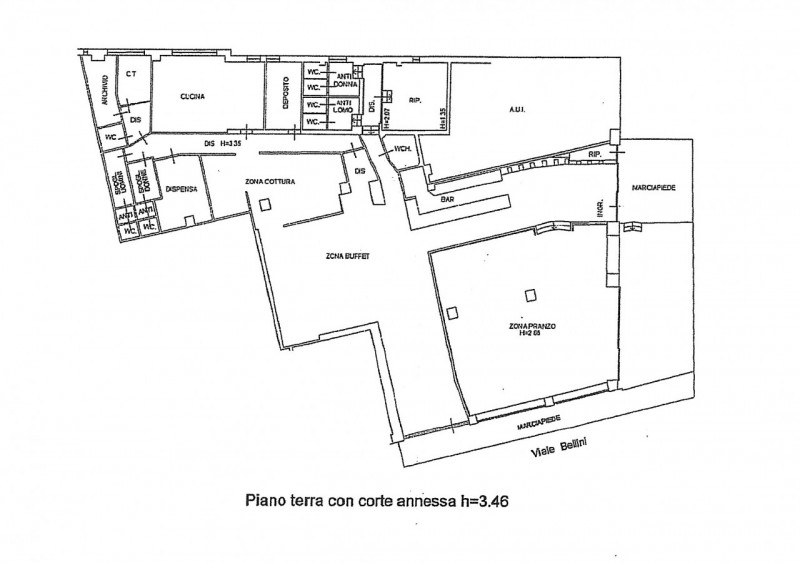 Immagine 6 di Negozio in affitto  in Viale Dante a Riccione