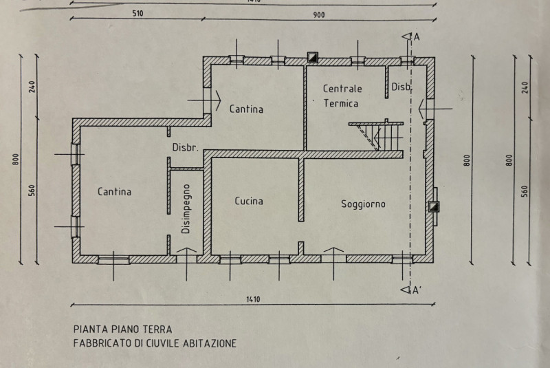 Immagine 33 di Casa indipendente in vendita  in via vallongo 40 a Tribano