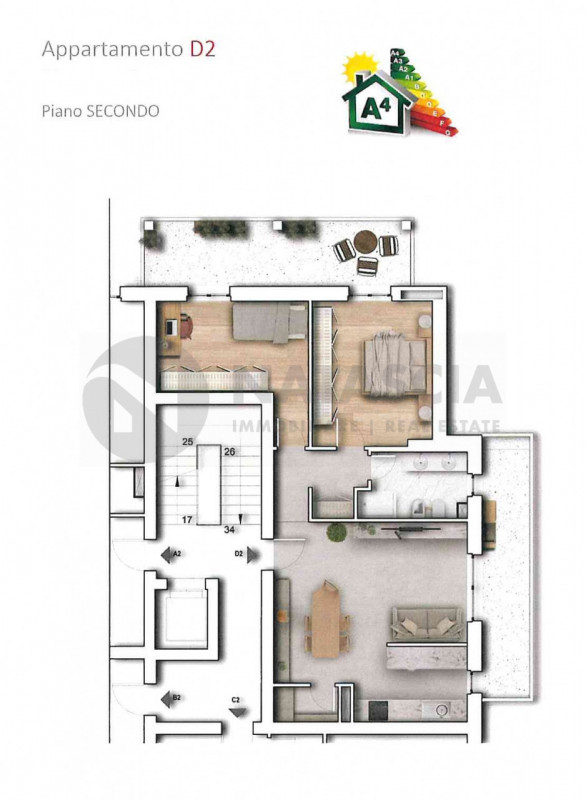 Immagine 3 di Appartamento in vendita  in VIA COLOMBO a Pontassieve