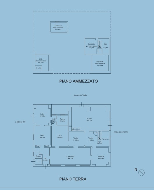 Immagine 48 di Villa in vendita  in Via Provinciale Tuglie 13 a Parabita