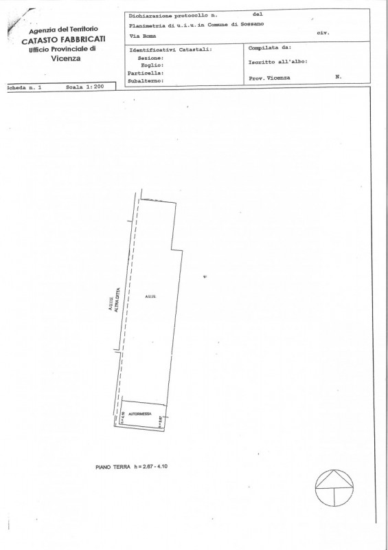 Immagine 3 di Appartamento in vendita  in Via Roma a Sossano
