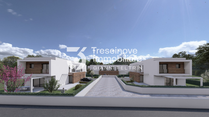 Immagine 3 di Casa bifamiliare in vendita  in Via degli Alpini a Ponte Di Piave