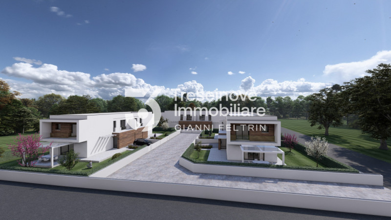 Immagine 4 di Casa bifamiliare in vendita  in Via degli Alpini a Ponte Di Piave