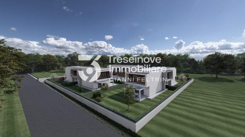 Immagine 5 di Casa bifamiliare in vendita  in Via degli Alpini a Ponte Di Piave