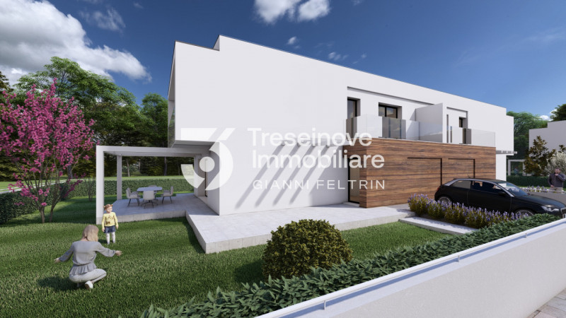 Immagine 11 di Casa bifamiliare in vendita  in Via degli Alpini a Ponte Di Piave