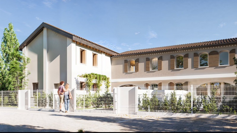 Immagine 2 di Villetta a schiera in vendita  in VIA BOCCACCIO a Padova