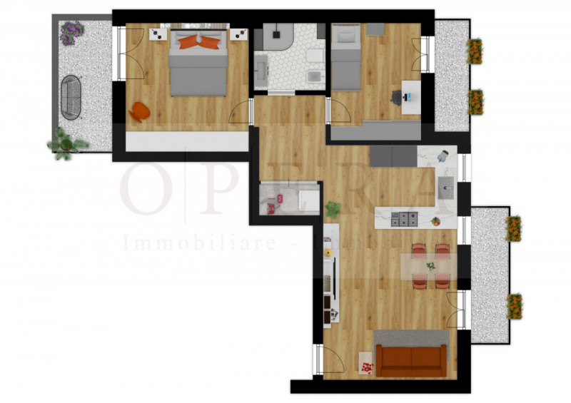 Immagine 9 di Attico in vendita  in Corso Libertà a Bolzano