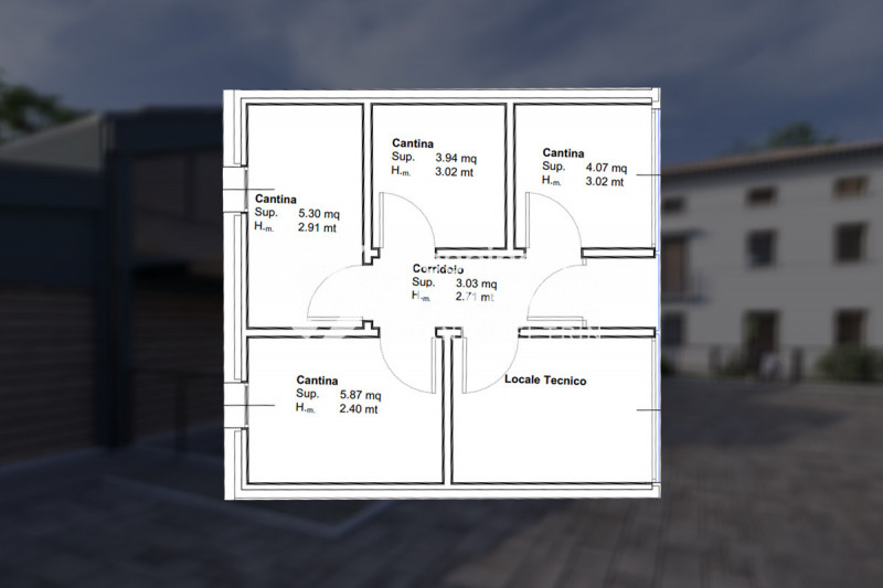 Immagine 26 di Casa trifamiliare in vendita  in Via Monsignor D'Alessi a Paese