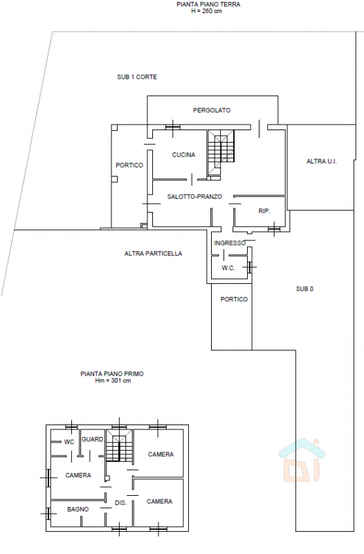 Immagine 21 di Villetta a schiera in vendita  in via Duca d'aosta 38 a Cervignano Del Friuli