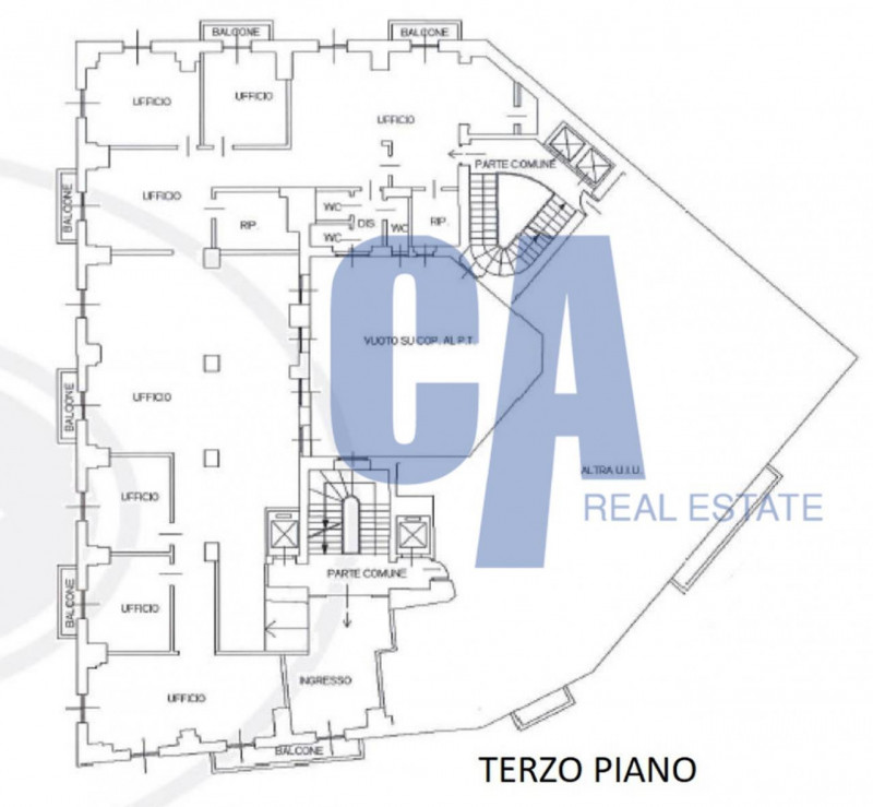 Immagine 7 di Ufficio in affitto  in PIAZZA SAN FEDELE a Milano