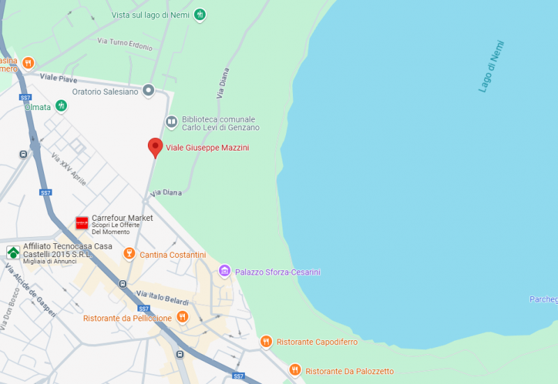 Immagine 5 di Villa in vendita  in Via G. Mazzini a Genzano Di Roma