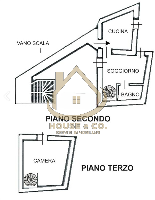Immagine 9 di Appartamento in vendita  in Corso Cavour a Vigevano